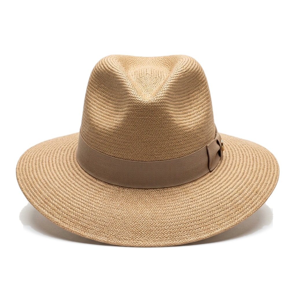 The Outlander Brim in Sand Dune (Natural Straw)